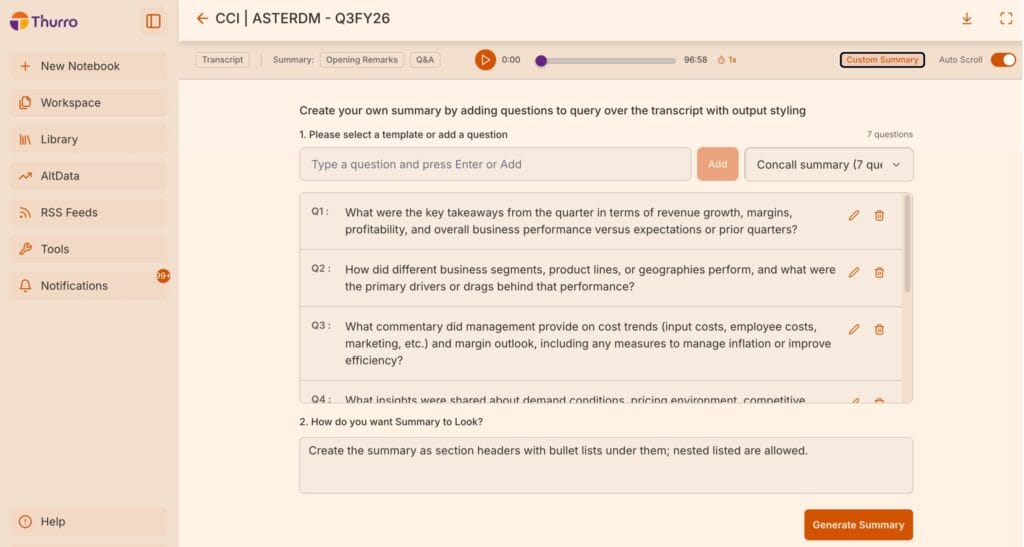 Thurro screenshots - 3
